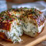 Garlic Herb Protein Bagels