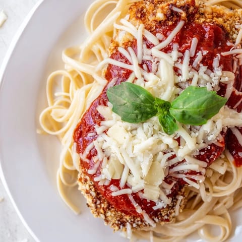 Crispy Breaded Chicken Parmesan