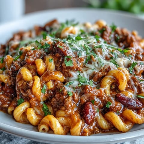 One-Pan High Protein Chili Mac