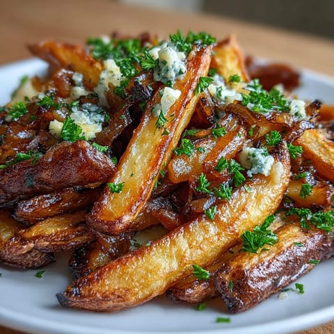 Onion Garlic Butter Fries