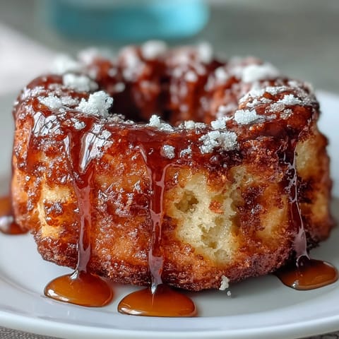Golden donuts with aromatic cardamom and sweet honey glaze, perfect for a cozy breakfast or dessert.