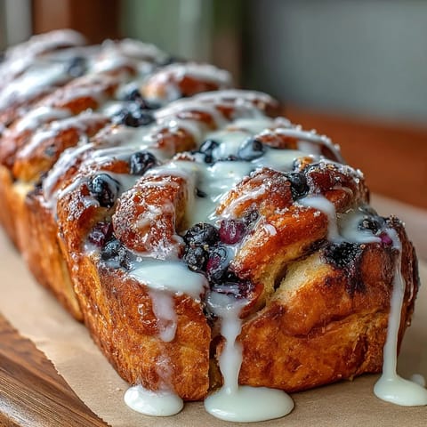 Lemon Blueberry Sourdough Bread