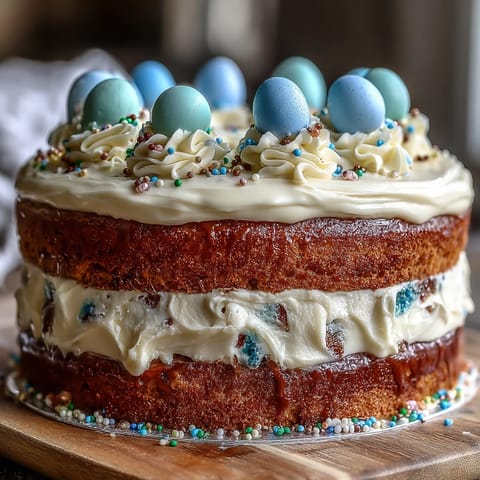 Simple Graduation Cake Two-Tier