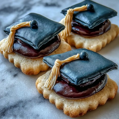 Easy Graduation Sugar Cookies