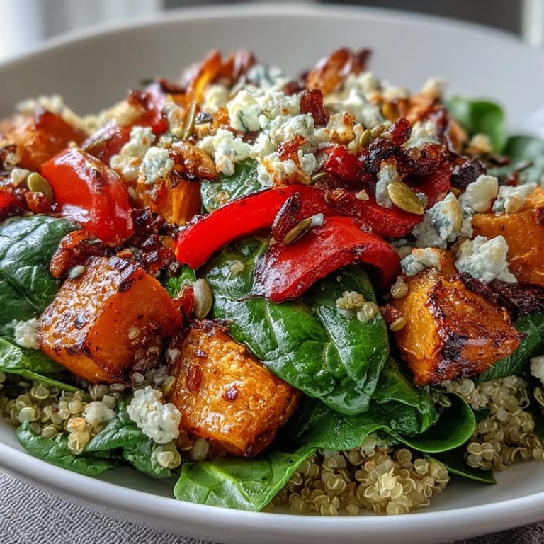 For a cozy lunch, dig into a Warm Salad Bowl with tender kale, sweet potato, and feta crumbles.