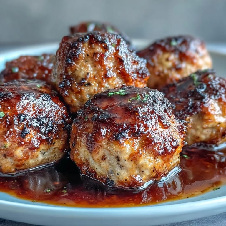 Healthy teriyaki turkey meatballs with pineapple veggie skewers, featuring caramelized vegetables and tropical fruit for a balanced, Asian-inspired dinner.