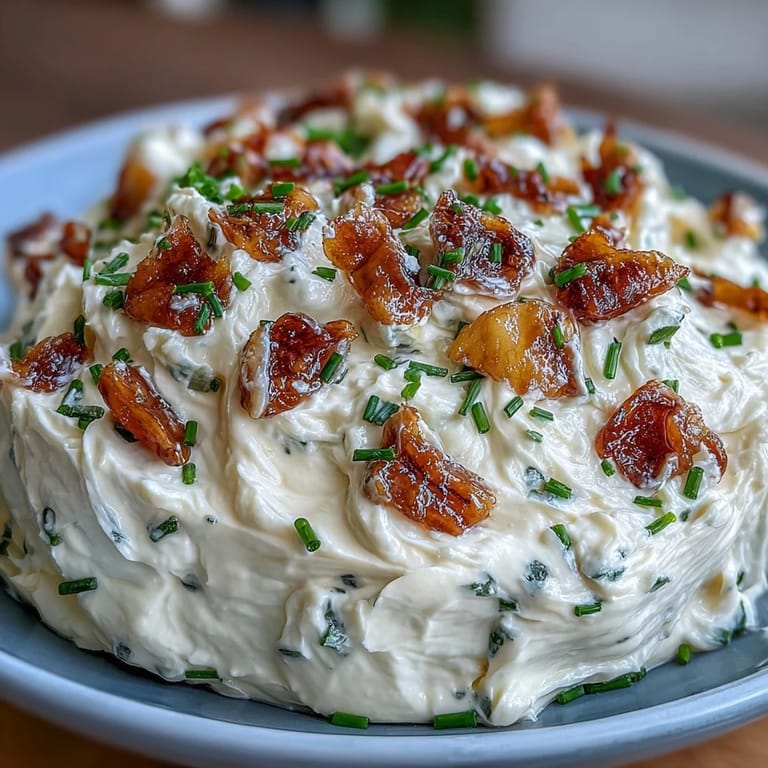 Velvety garlic cream cheese spread with roasted cloves, perfect for bagels or crackers.  