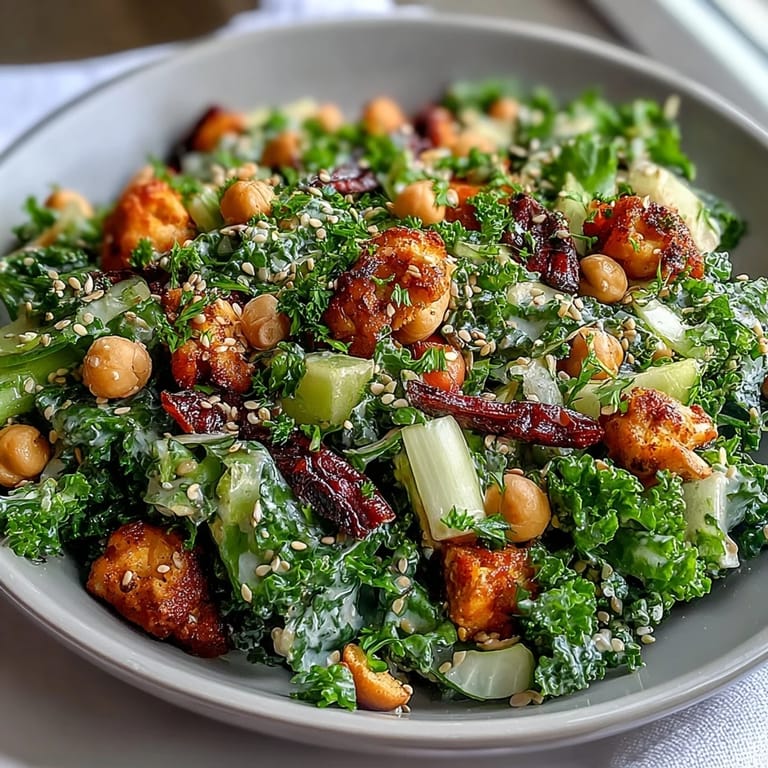 Fresh celery and peanut salad drizzled with soy ginger dressing, garnished with cilantro and sesame seeds, perfect for a light and crunchy vegetarian meal.