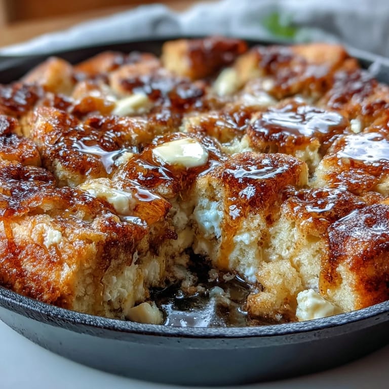 Classic Soul Food Cornbread Skillet with Honey Butter, featuring a crisp golden crust and tender crumb, perfect for pairing with barbecue or chili.